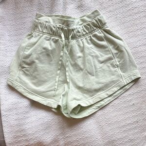 Lululemon Athletica Mint High Waist Shorts